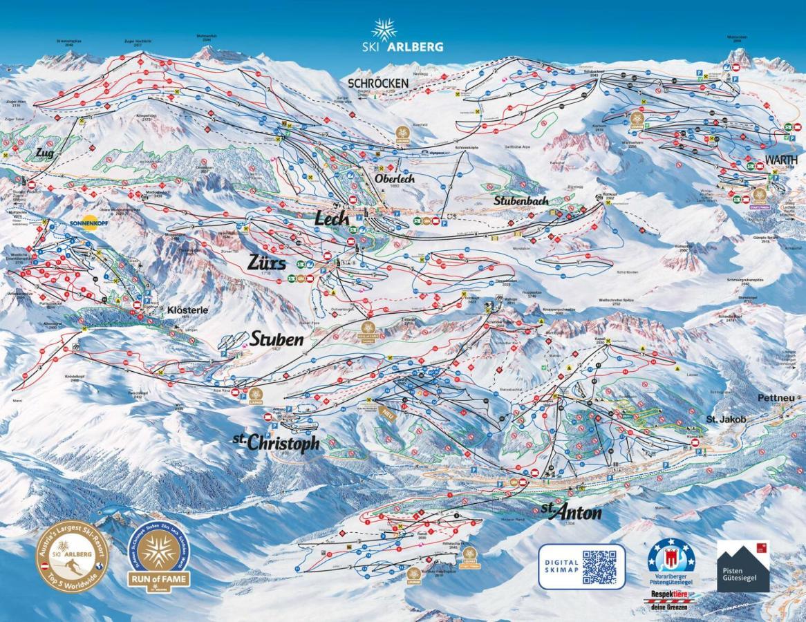 Hotel Haus St. Martin Klosterle am Arlberg Esterno foto